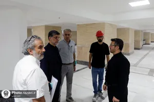 بازدید قائم&zwnj;مقام تولیت آستان قدس رضوی از پروژه زیرسطحی امام حسین علیه&zwnj;السلام
