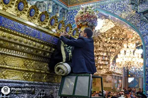 آیین سیاه پوشان حرم حضرت معصومه سلام الله علیها