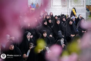 جشن &laquo;امیرة الصبر و الرحمة&raquo; در حرم مطهر رضوی
