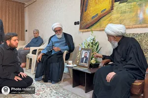 دیدار تولیت آستان قدس رضوی با خانواده شهیدان نظری