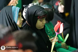 چهارمین گردهمایی &laquo;کودکان عاشورایی&raquo; در حرم مطهر رضوی