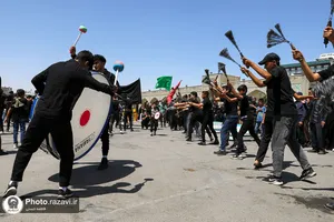 عزاداری روز تاسوعای حسینی در مشهد