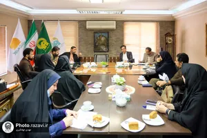 دیدار مدیران دانشکده&zwnj;های هنری کشور با مدیر موسسه آفرینش&zwnj;های هنری آستان قدس رضوی