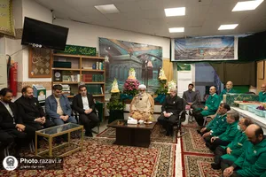 بازدید تولیت آستان قدس رضوی از بخش شمیم رضوان