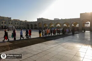 جشن عبادت ۸۸۸ دختر امام رضایی
