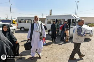 خدمت رسانی به زائران اربعین حسینی در مرز دوغارون