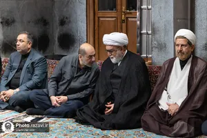 مراسم آزادسازی ۴۳۷ زندانی جرائم غیرعمد در حرم مطهر رضوی