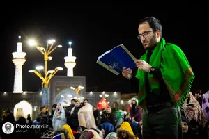 مراسم احیا شب بیست و یکم ماه مبارک رمضان در حرم مطهر رضوی - 2