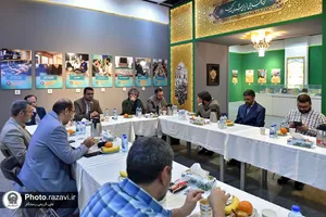 دیدار معاون سیمای سازمان صداوسیما با مدیر مرکز ارتباطات آستان قدس رضوی