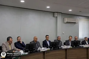 نشست صمیمانه تولیت معزز آستان قدس رضوی با مدیران ارشد بنیاد بهره&zwnj;وری موقوفات