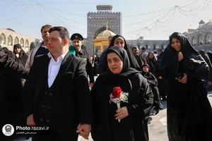 امیر و زینب مهمانان ویژه امام رضا علیه&zwnj;السلام
