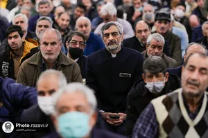 بزرگداشت سومین سالگرد شهادت سردار سلیمانی در حرم مطهر رضوی - 2