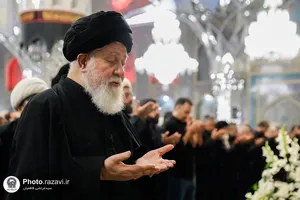 مراسم روز شهادت امام رضا علیه&zwnj;السلام در رواق امام خمینی (ره)