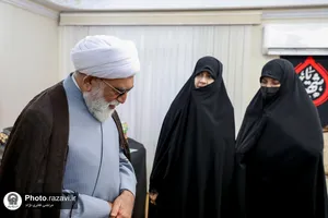 دیدار تولیت آستان قدس رضوی با خانواده شهدای جنگ ١٢ روزه