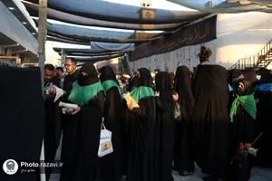 زائران حرم امامین عسکریین مهمان سفره امام رضا علیه&zwnj;السلام-2