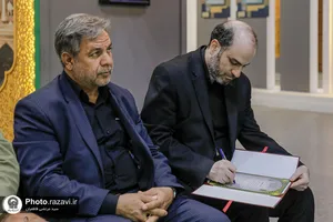 اهدای مدال قهرمانی ابوالفضل مقصودلو به موزه حرم مطهر رضوی
