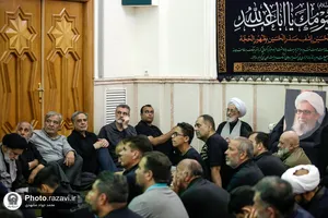 عزاداری شب تاسوعا در حسینیه امام رضا علیه&zwnj;السلام