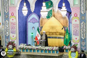 آیین خطبه&zwnj;خوانی خادمان عتبات مقدس ایران اسلامی