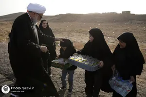 بازدید تولیت آستان قدس رضوی از موکب&zwnj;های خدمت&zwnj;رسان به زائرین پیاده حضرت رضا علیه&zwnj;السلام