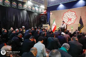 مجلس روضه فاطمیه در حرم مطهر رضوی-2