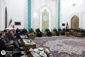 دیدار اعضای کمیسیون اصل ۹۰ مجلس شورای اسلامی با تولیت آستان قدس رضوی