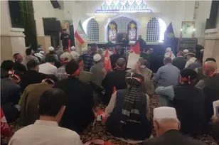 حرم امام رضا(ع) کا رواق غدیر شہید رہبر(رح) کے افغان سوگواروں کا میزبان