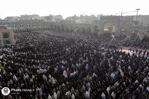 اقامه نماز عید سعید فطر در حرم مطهر رضوی-2