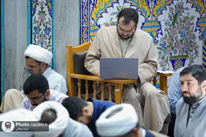 حضور آیت&zwnj;الله&zwnj; علم&zwnj;الهدی در مدرسه تابستانی دارالعلم