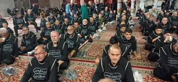 تجلی ارادت مازنی‌ها به سیدالشهدا (ع) در حرم رضوی