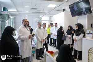 پرستاران در پناه امام رئوف