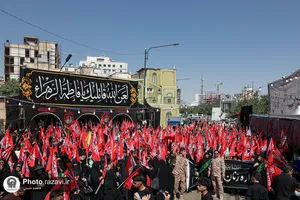 سوگواری زنان محله نوغان در سالروز شهادت امام هشتم علیه&zwnj;السلام