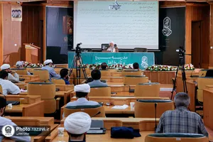 اعتکاف علمی طلاب در مدرسه تابستانی دارالعلم حرم مطهر رضوی-۲
