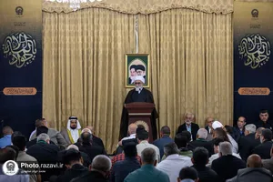 دیدار موکب&zwnj;داران سامرا با تولیت آستان قدس رضوی