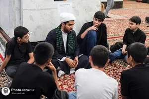 اعتکاف دانش &zwnj;آموزان مدارس امام رضا علیه&zwnj;السلام