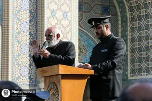 مراسم عزاداری روز شهادت امام جواد علیه السلام ویژه خادمین بارگاه رضوی