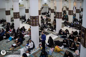 مراسم احیا شب بیست و سوم ماه مبارک رمضان در حرم مطهر رضوی-1