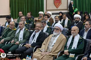 دیدار تولیت آستان قدس رضوی با فرماندهان، پاسداران و بسیجیان سپاه امام رضا(ع)