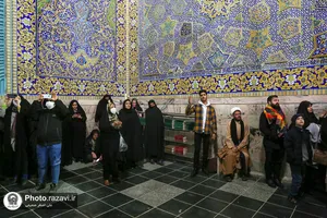 جشن میلاد امیرالمومنین در حرم مطهر رضوی