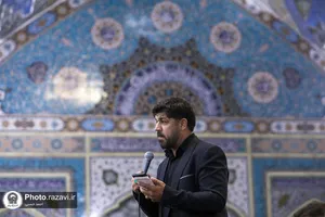 وداع با پیکرهای مطهر 12 شهید گمنام دفاع مقدس در مشهد