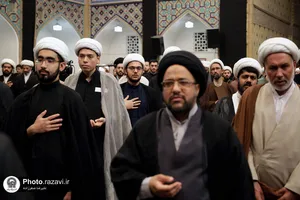 آئین اختتامیه دوره تابستانه طلاب در حرم مطهر رضوی