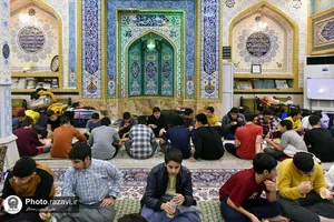 اعتکاف نوجوانان رضوی -1