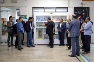 بازدید کارکنان آستان قدس رضوی از کارخانه لبنی رضوی