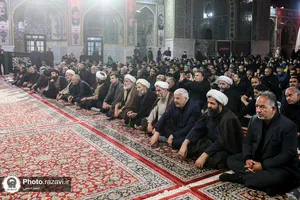 عزاداری هیئات مذهبی خراسان جنوبی در حسینیه حرم