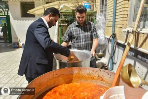خانه به خانه پای سفره امام