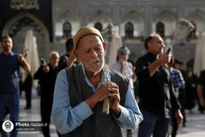 عزاداری روز شهادت حضرت رسول و امام حسن مجتبی علیهم&zwnj;السلام در حرم مطهر رضوی