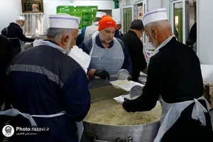 موکب پذیرایی از زائرین بارگاه منور رضوی