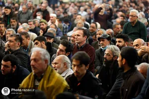 حال و هوای حرم مطهر رضوی در شب شهادت موسی بن جعفر علیه السلام