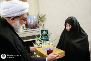 دیدار تولیت آستان قدس رضوی با خانواده شهدای حملات تروریستی رژیم صهیونیستی