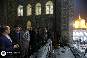 بازدید وزیر ارتباطات و فناوری اطلاعات از دکل&zwnj;های مخابراتی حرم مطهر رضوی