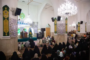 جشن ویژه زائران اردو زبان در حرم مطهر رضوی